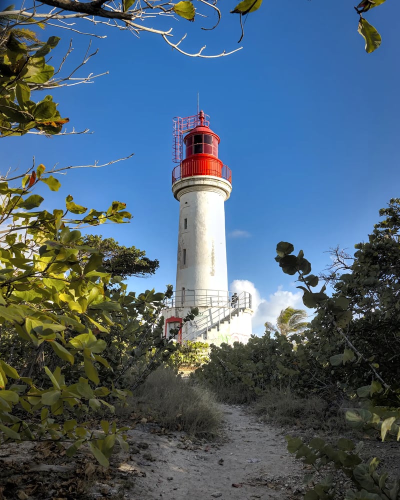 Phare situé dans la commune du Gosier
