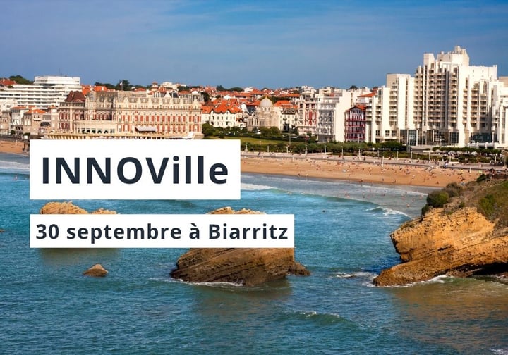 Visuel d'annonce de la participation de vialytics à l'événement INNOVille